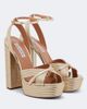 Aquazzura Aquazzura Sundance leather platform sandals - 1
