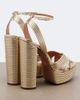 Aquazzura Aquazzura Sundance leather platform sandals - 3