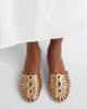 Aquazzura Aquazzura Sweet Surrender metallic leather mules - 2