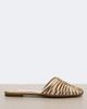 Aquazzura Aquazzura Sweet Surrender metallic leather mules - 5