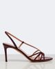Aquazzura Aquazzura Talk To Me patent leather slingback sandals - 5