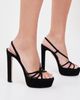 Aquazzura Aquazzura Talk To Me Plateau Sandals 130mm Black - 3