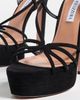 Aquazzura Aquazzura Talk To Me Plateau Sandals 130mm Black - 6