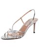 Aquazzura Aquazzura Talk To Me Sandals 75mm Silver - 1