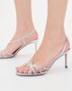 Aquazzura Aquazzura Talk To Me Sandals 75mm Silver - 3
