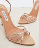 Aquazzura Aquazzura Tell Me Crystal grosgrain mules - 6