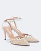 Aquazzura Aquazzura Tequila embellished mesh pumps - 1