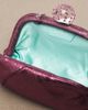 Aquazzura Aquazzura Tequila Mini embellished satin clutch - 3