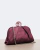 Aquazzura Aquazzura Tequila Mini embellished satin clutch - 4