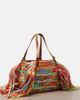Aquazzura Aquazzura Trancoso fringed raffia tote bag - 4