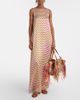 Aquazzura Aquazzura Trancoso fringed raffia tote bag - 5