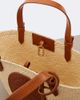 Aquazzura Aquazzura Tropical Mini raffia tote bag - 3