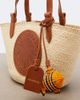 Aquazzura Aquazzura Tropical Mini raffia tote bag - 6