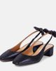 Aquazzura Aquazzura Very Bow 35 slingback pumps - 4