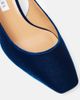 Aquazzura Aquazzura Very Bow Tie 35 velvet slingback pumps - 5