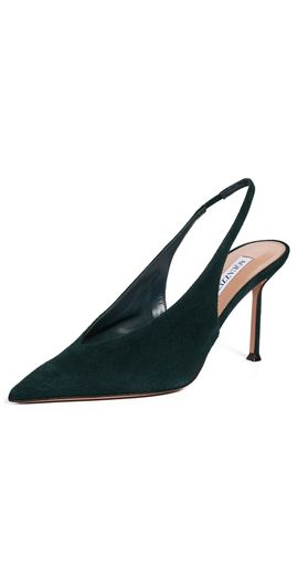 Aquazzura Aquazzura Voltaire Sling 85mm English Green