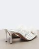 Aquazzura Aquazzura Wild Bloom appliqué satin mules - 3