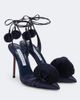 Aquazzura Aquazzura Wild Bloom satin pumps - 1