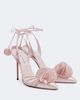 Aquazzura Aquazzura Wild Bloom satin slingback pumps - 1