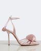 Aquazzura Aquazzura Wild Bloom satin slingback pumps - 5