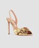 Aquazzura Aquazzura Women's Ce Soir Leather Stiletto Sandals - 2
