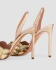 Aquazzura Aquazzura Women's Ce Soir Leather Stiletto Sandals - 4