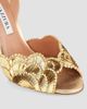 Aquazzura Aquazzura Women's Ce Soir Leather Stiletto Sandals - 5