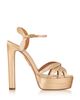 Aquazzura Aquazzura Women's Crystal Platform Sandals - 3