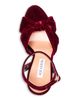 Aquazzura Aquazzura Women's Cupid Plateau 130 Velvet Platform Sandals - 3