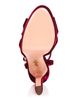 Aquazzura Aquazzura Women's Cupid Plateau 130 Velvet Platform Sandals - 6