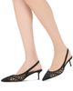Aquazzura Aquazzura Women's Kahlo Slingback 50 Pumps - 2