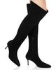 Aquazzura Aquazzura Women's Vespera Suede Over-the-Knee Stiletto Boots - 2