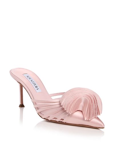 Aquazzura Aquazzura Women's Wild Bloom Mule Pumps