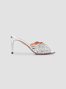 Aquazzura Women's Ce Soir 75MM Mules