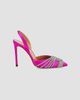 Aquazzura Women's Gatsby 105MM Embellished Slingback Pumps - 1