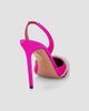 Aquazzura Women's Gatsby 105MM Embellished Slingback Pumps - 3
