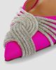 Aquazzura Women's Gatsby 105MM Embellished Slingback Pumps - 6