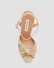 Aquazzura Women's Nina Raffia 130MM Platform Sandals - 3