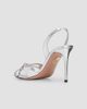 Aquazzura Women's Ribbon Kiss 85MM Slingback Sandals - 4