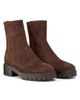 Aquazzura Women's Saint Honroe Suede Combat Boots - 2