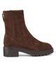 Aquazzura Women's Saint Honroe Suede Combat Boots - 7