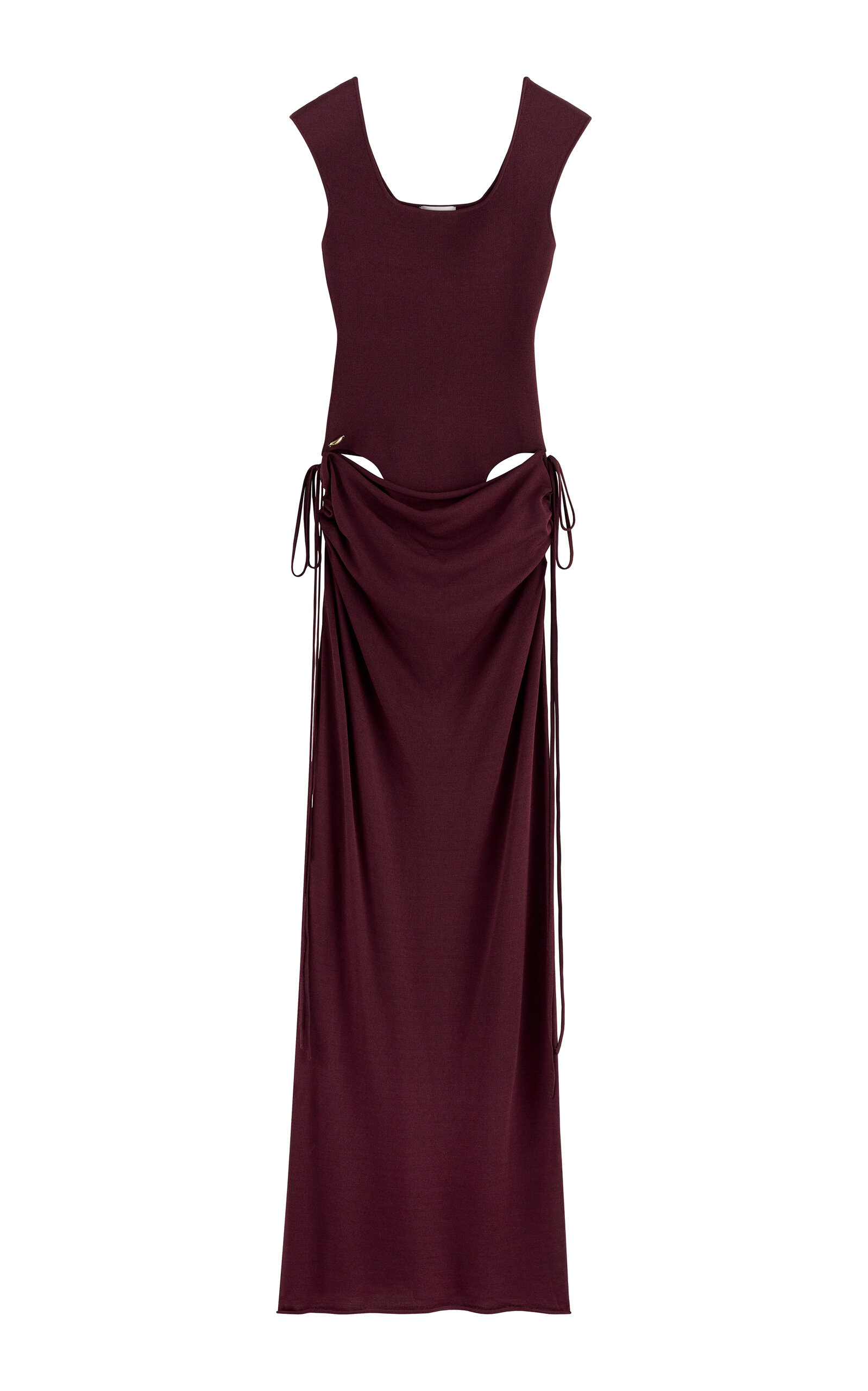 ARAKII ARAKII Exclusive Draped Crepe Maxi Dress