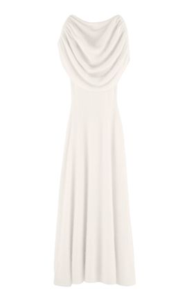 ARAKII ARAKII Exclusive Knitted Poncho WoolCashmere Maxi Dress