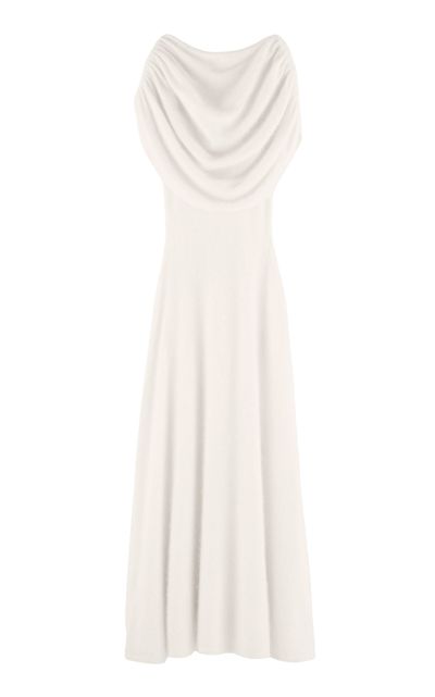 ARAKII ARAKII Exclusive Knitted Poncho WoolCashmere Maxi Dress
