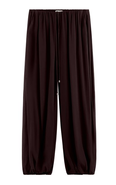 ARAKII ARAKII Exclusive Ruched Crepe WideLeg Pants