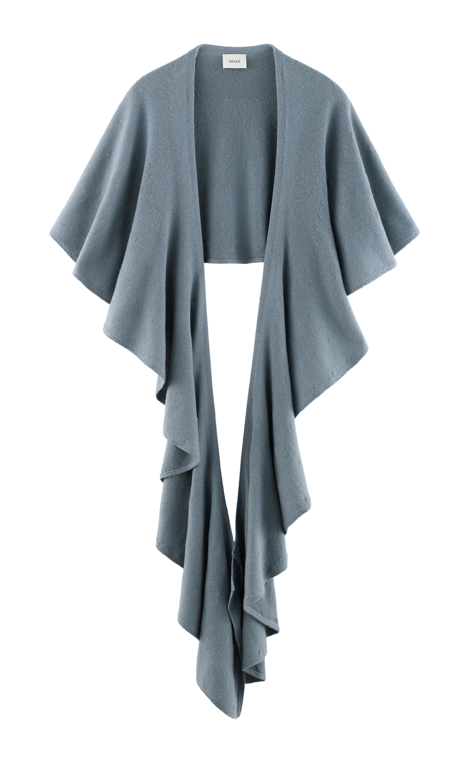 ARAKII ARAKII Exclusive Ruffled Wool Knit Scarf