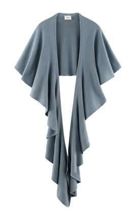 ARAKII ARAKII Exclusive Ruffled Wool Knit Scarf