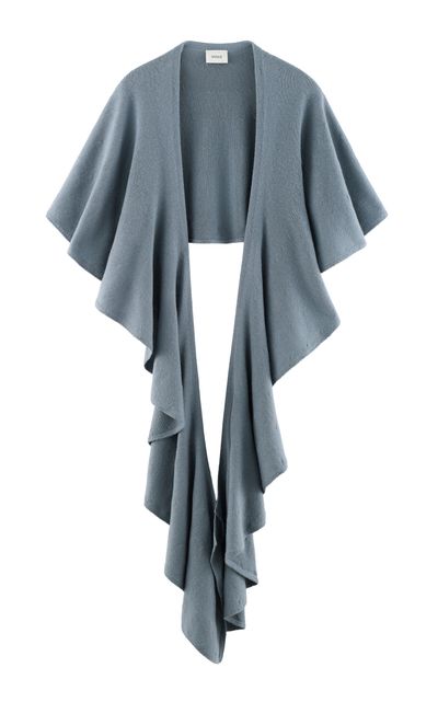 ARAKII ARAKII Exclusive Ruffled Wool Knit Scarf