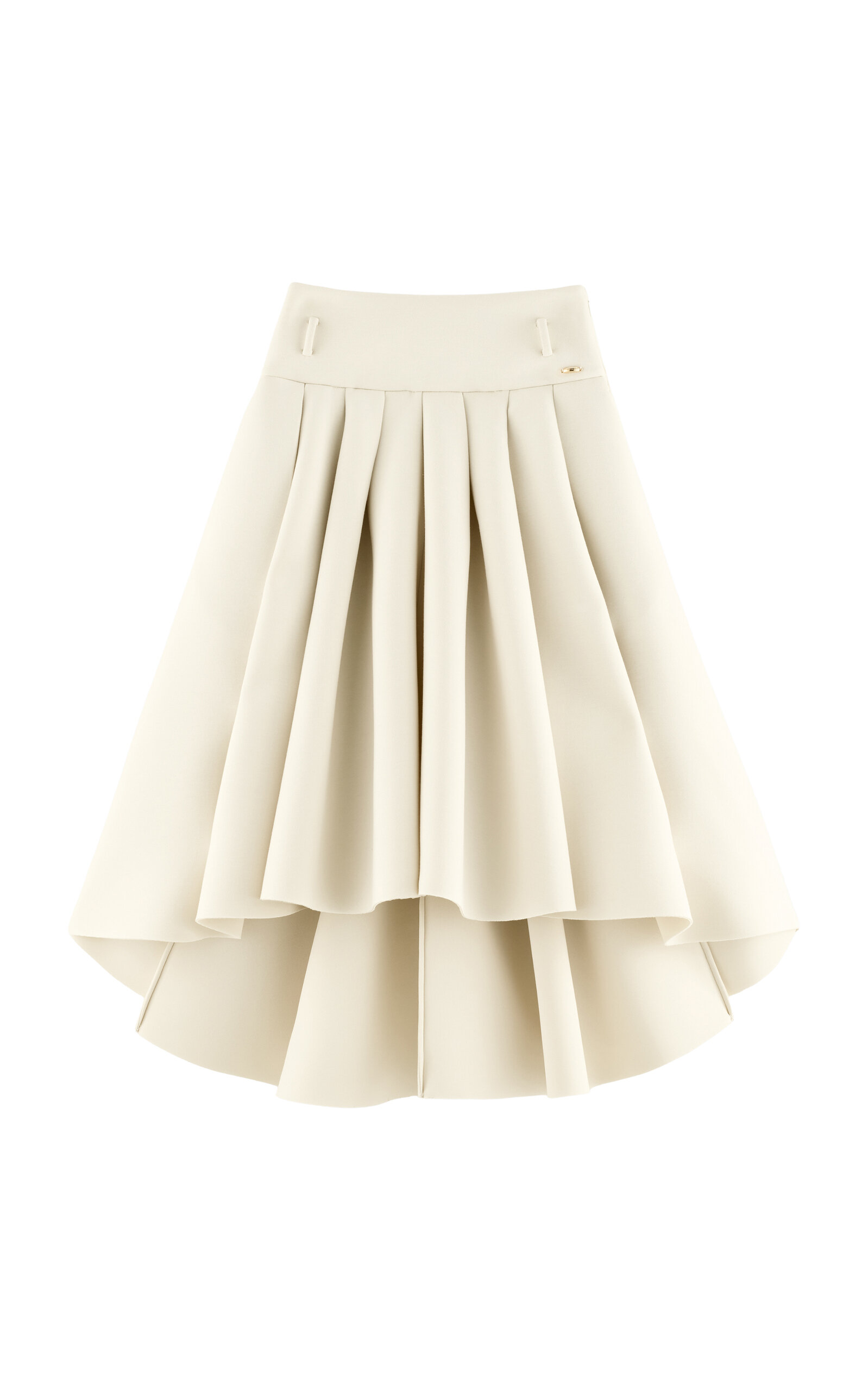 ARAKII ARAKII Exclusive Scuba Pleated Crepe Midi Skirt