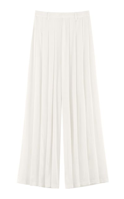 ARAKII ARAKII Pleated SilkBlend WideLeg Pants Exclusive